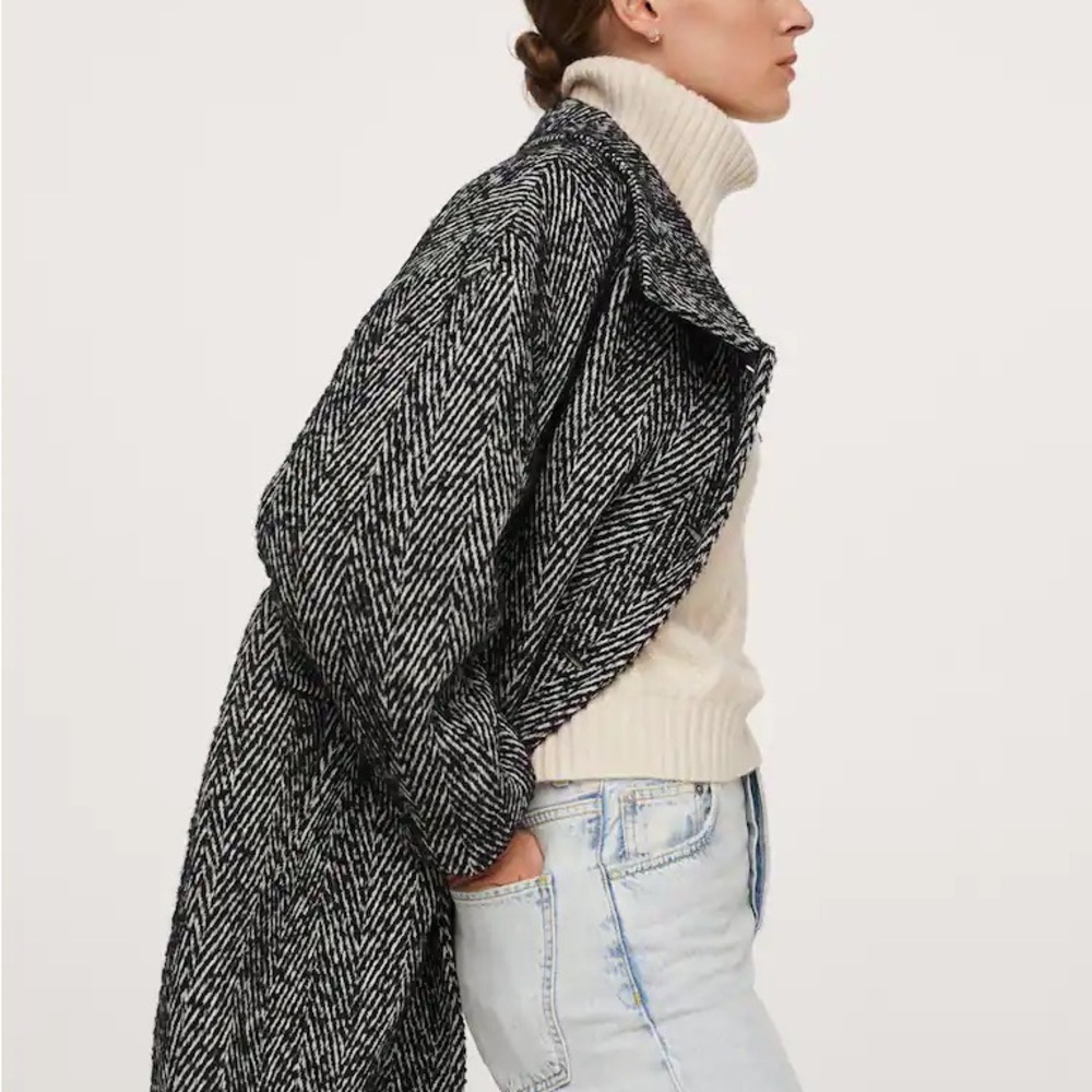 Mango Wool Blend Coat View 6